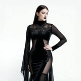 Robe midi gothique 'Angélique'
