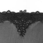 Party Horn Sleeves Off Shoulder Dark Fringe Stretchy Knitted Sexy Ladies Lace Dress
