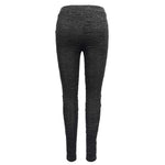 Gothic Laced Up Sexy Women Knit Black Leggings