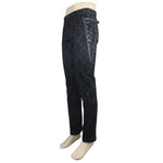 Party Wearing Court Flocking Gothic Patterned Men Trousers