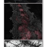 Eskt032 Burgundy Gothic Sling Dress