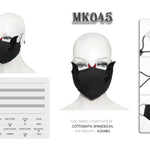Punk Little Devil Women Cotton Masks With Wings