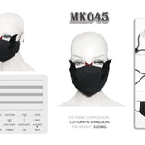 Punk Little Devil Women Cotton Masks With Wings