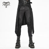 Mist Flower Print Men Kilts