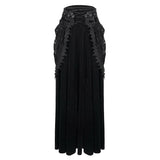 'Autumn Waltz' Gothic Velvet Skirt