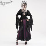 Raven Queen Jacquard Mesh Dress