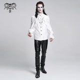 White Requiem Satin Shirt