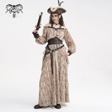 Gilded Corsair Chiffon Skirt