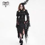 Devil Fashion Shiny Pattern Leather Corset Belt