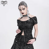 Scarlet Requiem Halter Tee