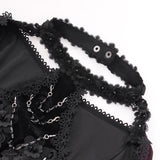 Lamia Velvet Halter Tee