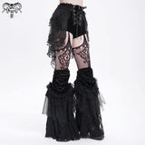 Nether Pulse Mesh Skirt‑Shorts