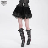 Nocturne Rose Jacquard Skirt