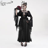 Obsidian Empress Mesh Dress