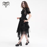 Phantom Lace Hollow Skirt
