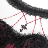 Crimson Ossuary Lolita Dress