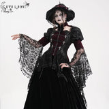 Crimson Wraith Swallowtail Coat