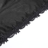 Eternal Mourning Lace Hooded Cloak