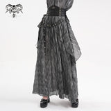 Iron Corsair Chiffon Skirt