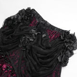 Abyssal Bloom Mesh Skirt