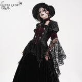 Crimson Wraith Swallowtail Coat