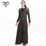 Rust Riot Woven Wide-Legs