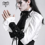 Crucifix Fury Leather Wristband