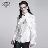 White Requiem Satin Shirt