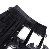 Phantom Lace Hollow Skirt