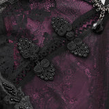 Moonlit Lotus Mesh Qipao