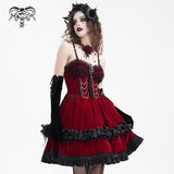 Ruby Sonata Velvet Dress
