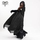 Eternal Mourning Lace Hooded Cloak