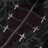 Crimson Wraith Swallowtail Coat