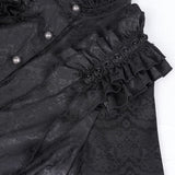 Cathedral Wraith Stand Collar Blouse