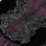 Moonlit Lotus Mesh Qipao