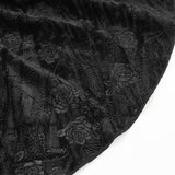 Crimson Eclipse Off-Shoulder Velvet