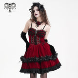 Ruby Sonata Velvet Dress