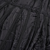 Webbound Widow Hooded Shawl