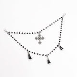 Black Lament Satin Shirt