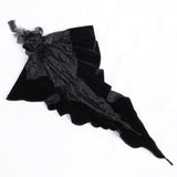 Velvet Nocturne Pleated Shorts