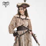 Gilded Corsair Chiffon Skirt