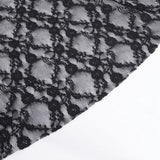 Devil Fashion Velvet & Lace Legwarmers