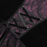 Moonlit Lotus Mesh Qipao