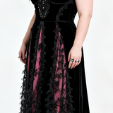 Robe gothique à bretelles 'Cthulhu'