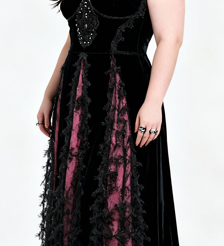 'Cthulhu' Gothic Sling Dress