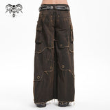 Rust Riot Woven Wide-Legs