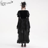 Obsidian Empress Mesh Dress