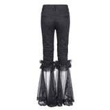 Raven‑Haute Ruffled Breeches