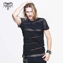 'Amused to Death' Punk-Mesh-T-Shirt