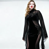 Robe midi gothique 'Angélique'